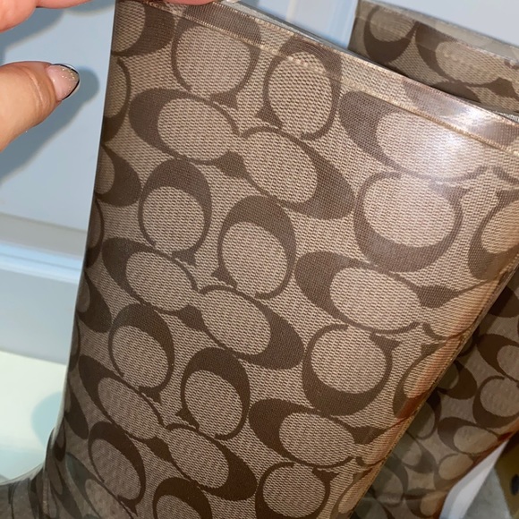 Coach rainboots - Picture 3 of 5